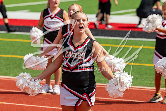 2025.09.20 SBYMCA Football Cheer 3rd-6th-17