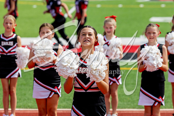 2025.09.20 SBYMCA Football Cheer 3rd-6th-7