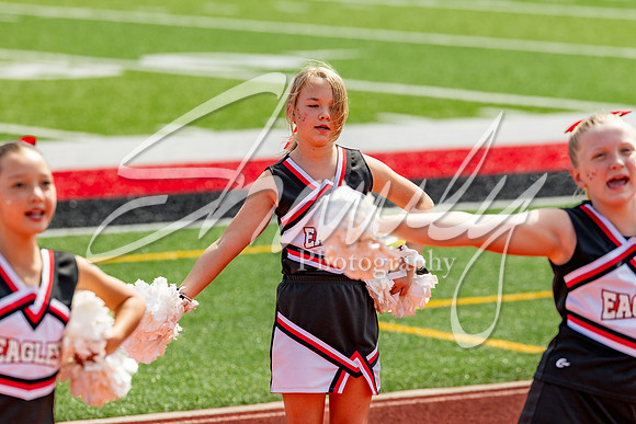 2025.09.20 SBYMCA Football Cheer 3rd-6th-8