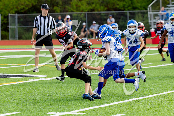 2025.09.20 SBYMCA Football Vs. Boonville 3rd-11