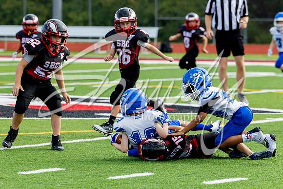 2025.09.20 SBYMCA Football Vs. Boonville 3rd-16