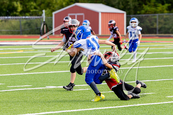 2025.09.20 SBYMCA Football Vs. Boonville 3rd-27