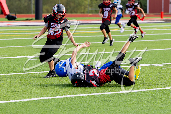 2025.09.20 SBYMCA Football Vs. Boonville 3rd-30