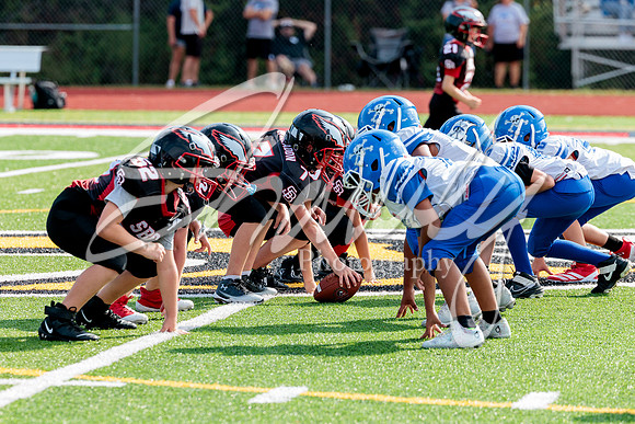 2025.09.20 SBYMCA Football Vs. Boonville 3rd-9