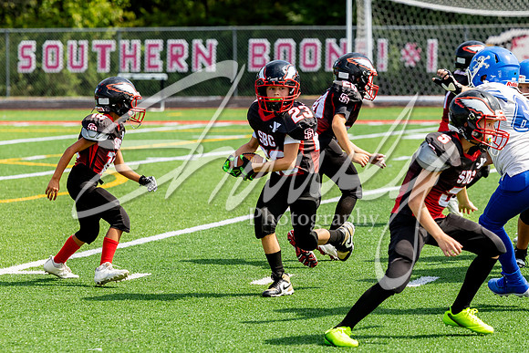 2025.09.20 SBYMCA Football Vs. Boonville 4th-19