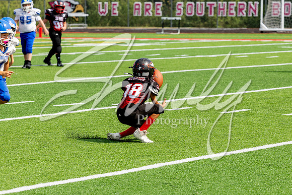 2025.09.20 SBYMCA Football Vs. Boonville 4th-28