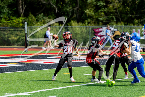 2025.09.20 SBYMCA Football Vs. Boonville 4th-9