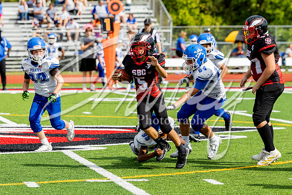 2025.09.20 SBYMCA Football Vs. Boonville 5th-21