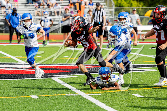 2025.09.20 SBYMCA Football Vs. Boonville 5th-23