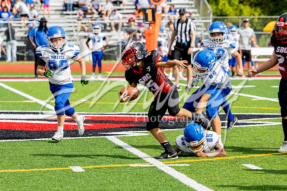 2025.09.20 SBYMCA Football Vs. Boonville 5th-24