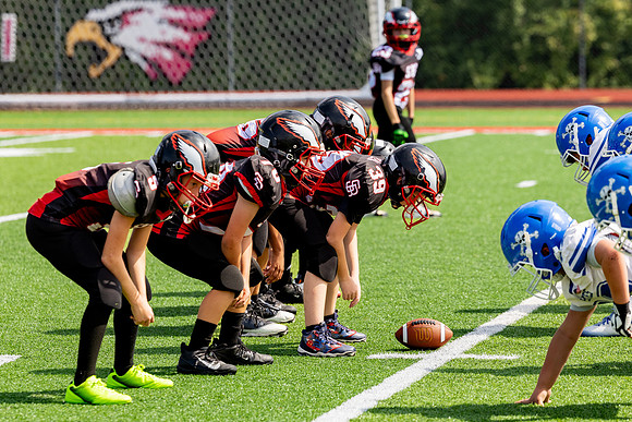 2025.09.20 SBYMCA Football Vs. Boonville 4th-13
