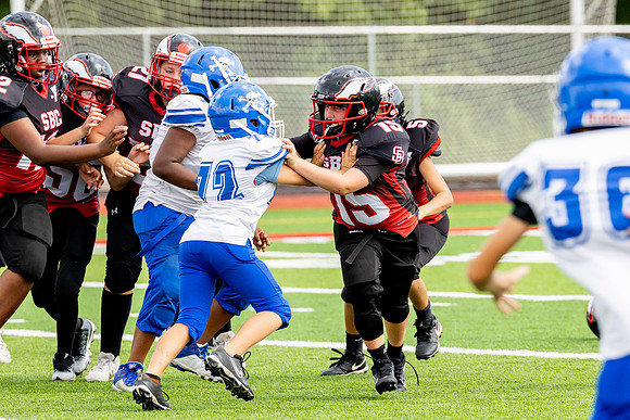 2025.09.20 SBYMCA Football Vs. Boonville 5th-16