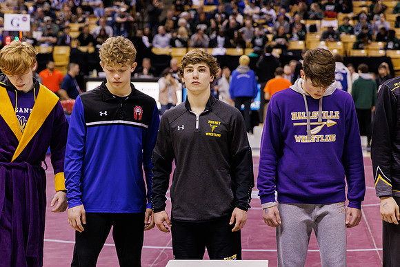 2022.02.19 MSHSAA State Wrestling Medal Podium0155