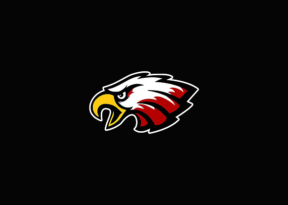 eagle on blk