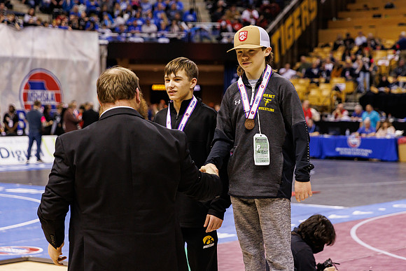 2022.02.19 MSHSAA State Wrestling Medal Podium0029