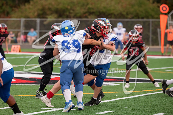 2023.09.23 S. Boone Youth Football 6th Vs. Boonville-122