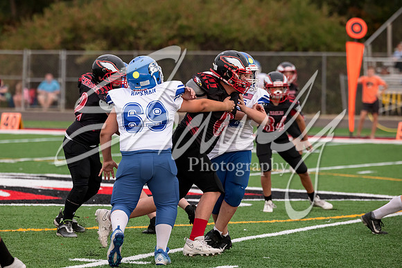 2023.09.23 S. Boone Youth Football 6th Vs. Boonville-123
