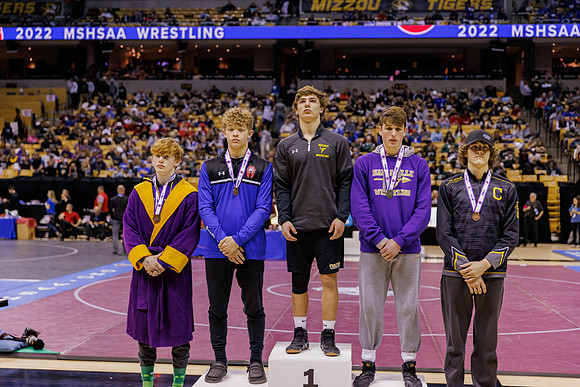 2022.02.19 MSHSAA State Wrestling Medal Podium0170