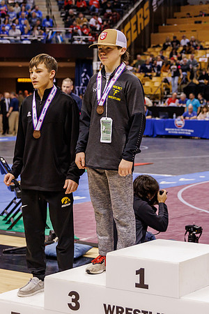 2022.02.19 MSHSAA State Wrestling Medal Podium0040